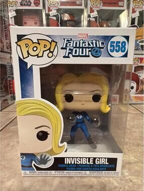Funko Pop! Vinyl: Marvel - Invisible Girl #558 w/Protector